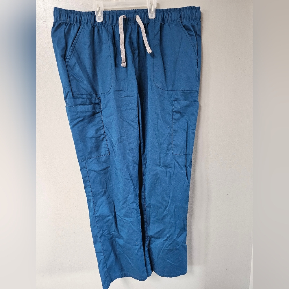 Women's Blue Scrub Pants